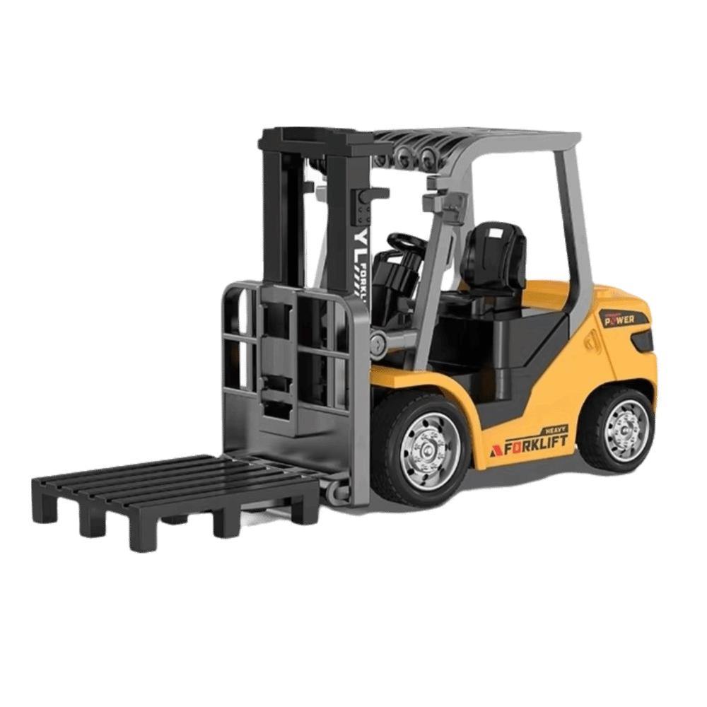Zinc Zinc Alloy Material Mini Excavator Toy 1:64 Scale Engineering Vehicle Toy New Dump Truck Toy Collectors
