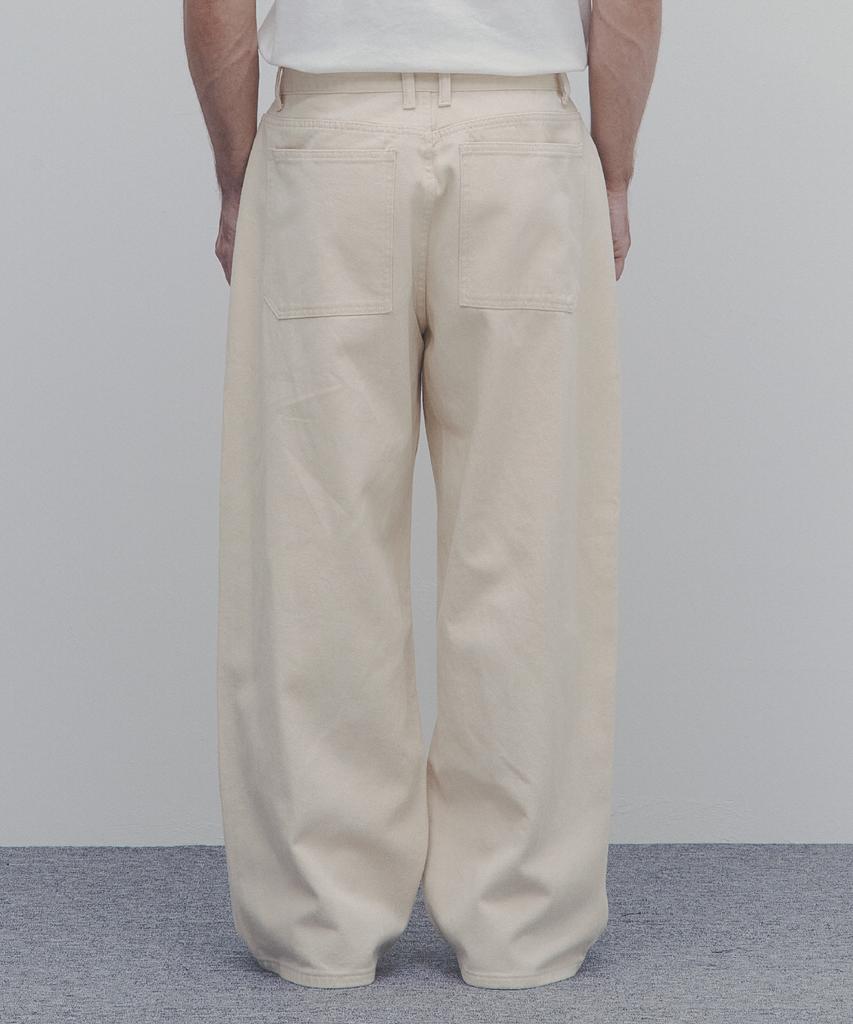 ANDAGAIN Big Boy Pants (Ivory