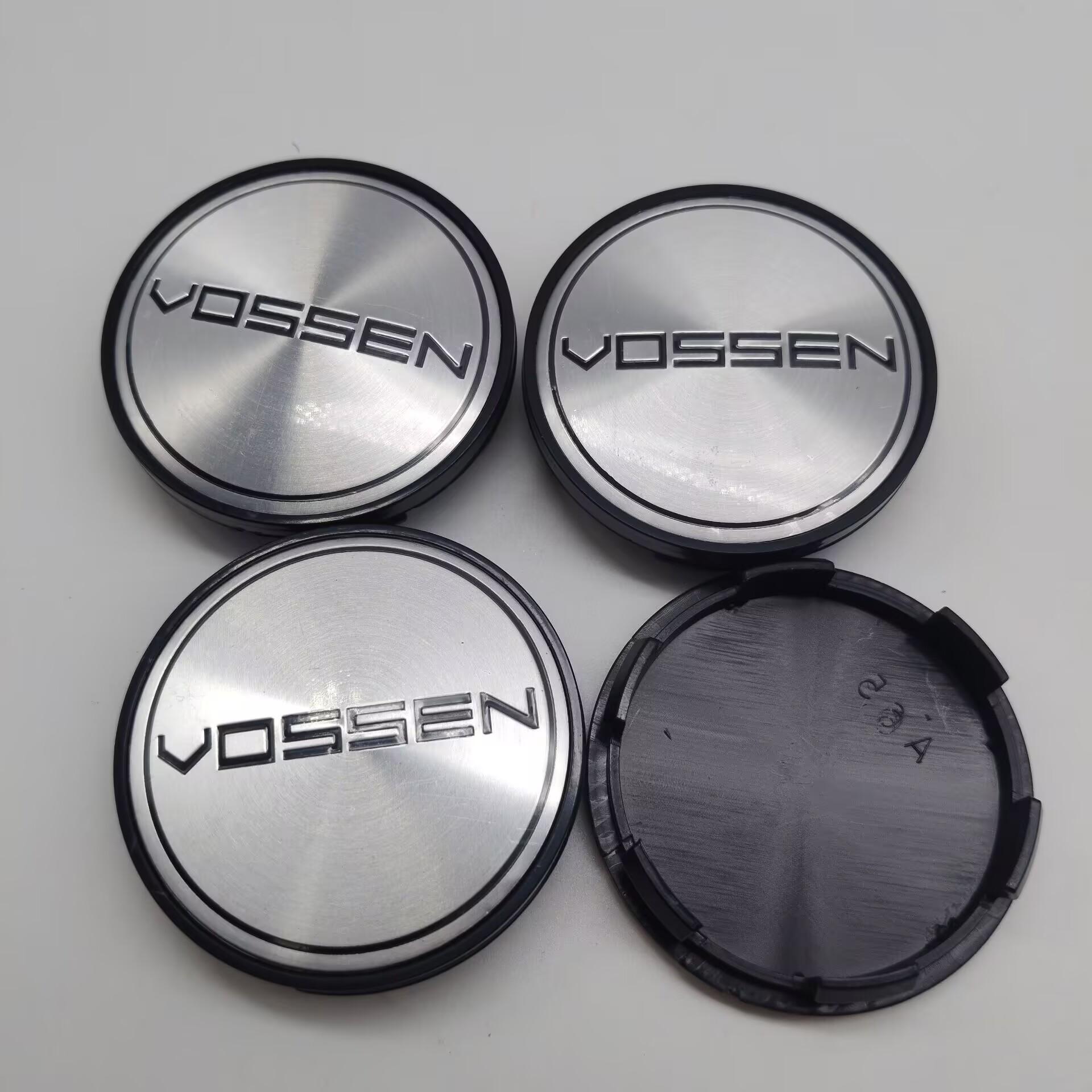 

4Pcs/set 65mm Wheel Center Cap For Vossen Emblem Logo Wheel Cover Cap Hubcaps Badge Car Styling Accessories For Vossen&4pcs 65mm Cap