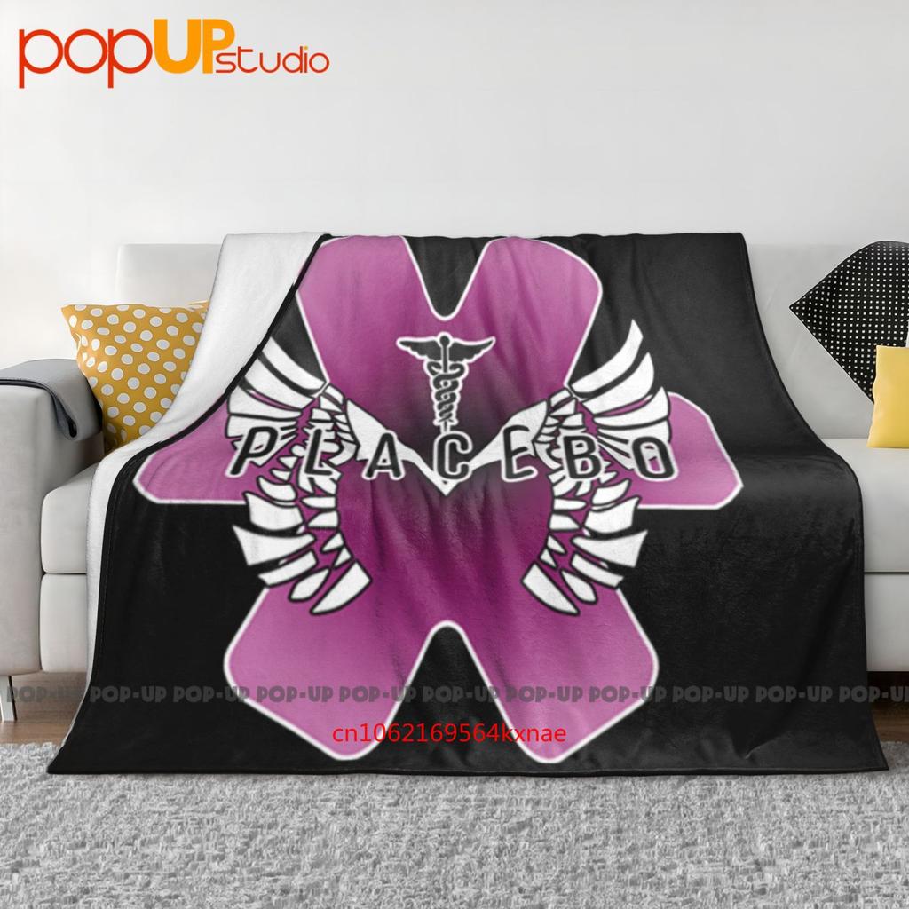 Placebo Brian Molko Band Rock Alternativo Coperta Trapuntata Ultra-Morbida Copertura per Divano Invernale Copriletti
