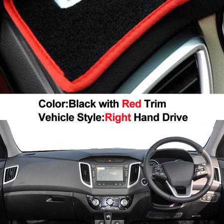Car Dashboard Cover For Hyundai Creta Ix25 2014 2015 2016 2017 2018 2019 Dash Board Dash Mat Pad Carpet Cover Auto Sun Shade