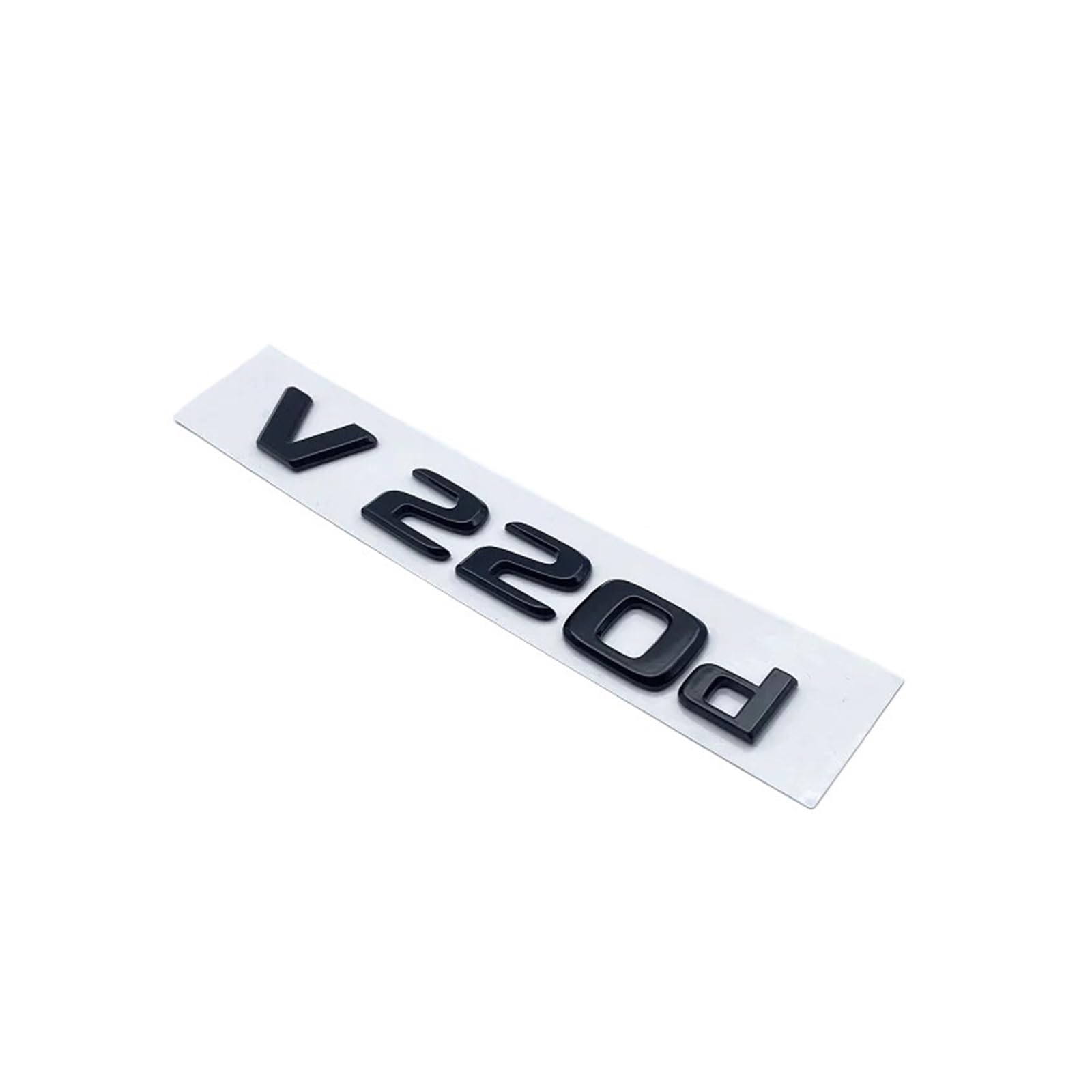 

HESENCMKPG 3D Letter V260L V220d V250d V300d Fit For NIGHT EDITION Emblem Fits Mercedes One Size чёрный