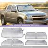 Car Windshield Sunshade Window Shade Foldable Sun Visor Cover Fit For Chevrole Avalanche 2007-2013 Car Interior Accessories, 6 Pcs