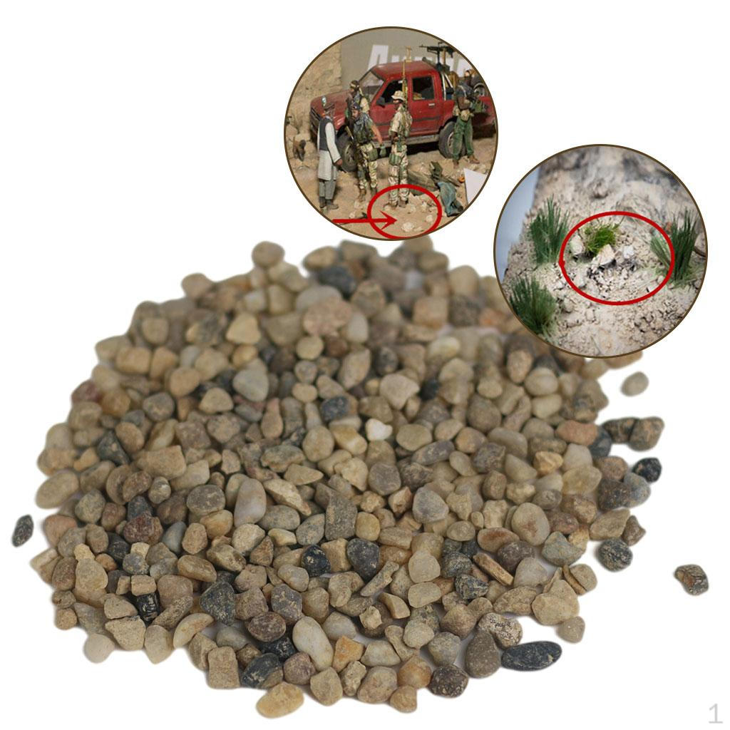 Table Set Irregular Miniature Rock for Garden Decoration