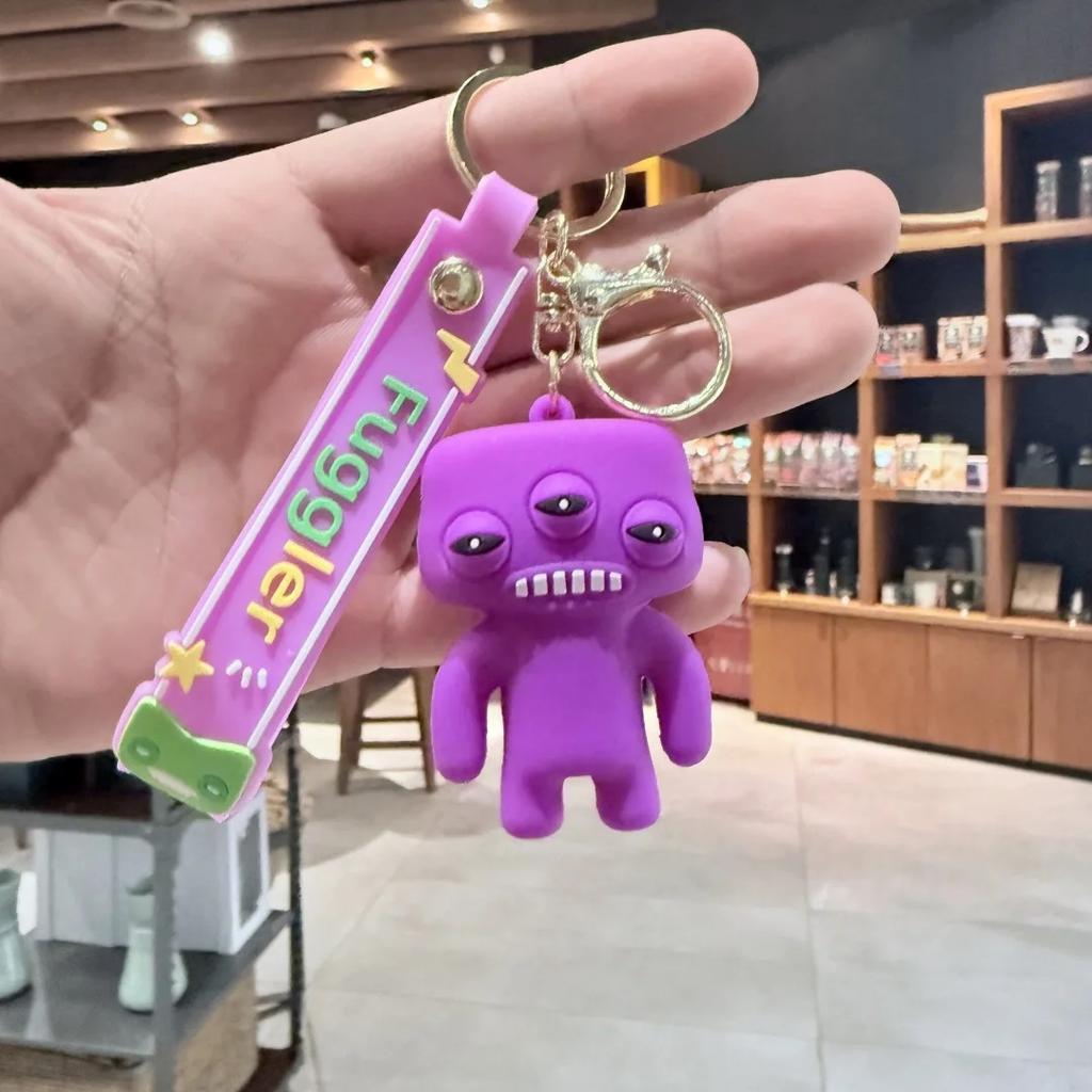 New Figure Doll Bag Pendant Key Buckle Car Keychain Couple Backpack Pendant Gifts for Boy Girl
