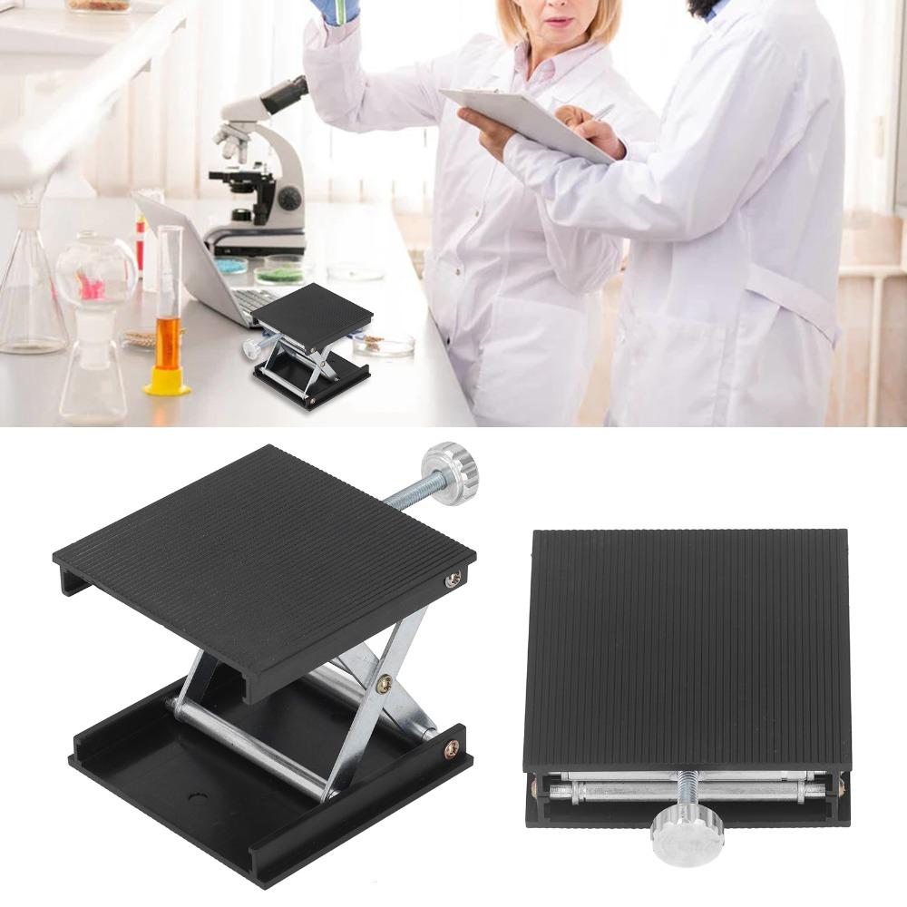 Adjustable Laboratory Lifting Platform 90x90mm Height Adjustable Measuring Tool  Measuring Tool