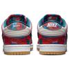 Nike Parra X Dunk Low Pro SB Abstract Art Unisex Sneakers Multi-Color Fire-Pink Gym-Red DH7695-600