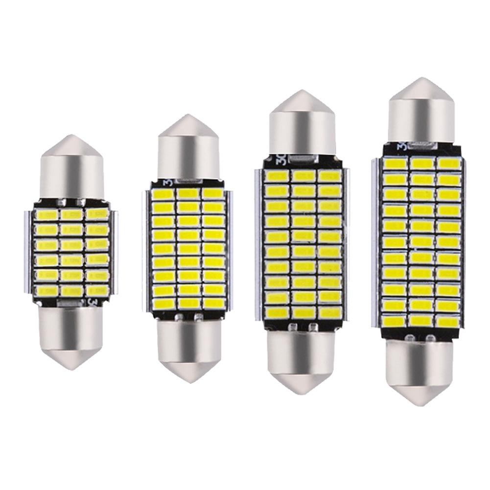 C5W LED Bulbs Canbus Super Bright LED Bulb C5W C10W Car License Light Auto Interior Reading Dome Lamp 31mm 36mm 39mm 41mm