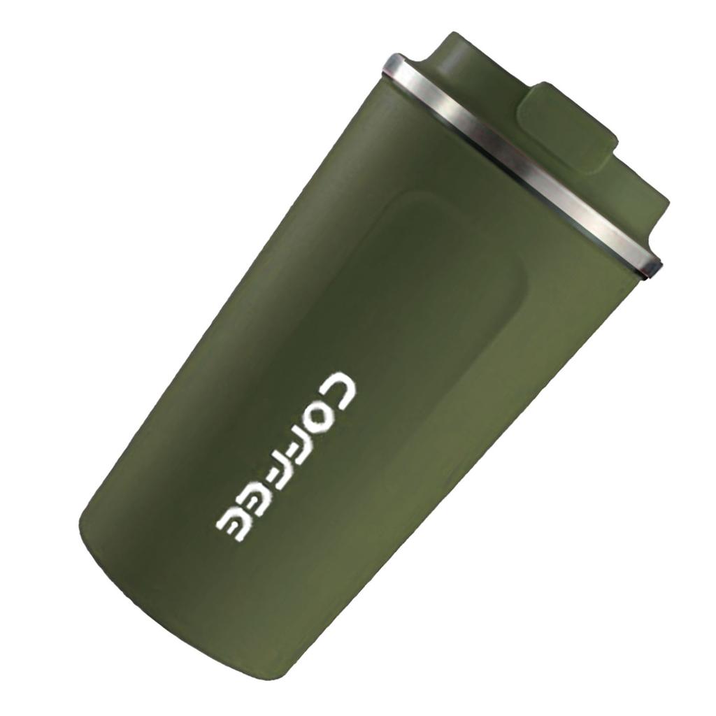 Smart Temperature Display Coffee Cup Portable 304 Stainless Steel Insulation Cup Simple Style Pure