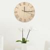 Wooden  Analog Display Decor Garden Hallway Outdoor Hanging Wall Clock (33cm)
