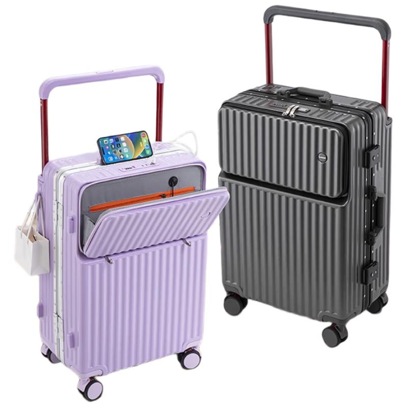 

SHERIDAN Front-Opening Aluminum Frame Luggage 26 inch