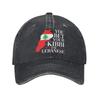 Lebanon Tees You Bet Your Kibbi Im Lebanese Baseball Caps Distressed Denim Headwear Unisex Workouts Unstructured Soft Caps Hat
