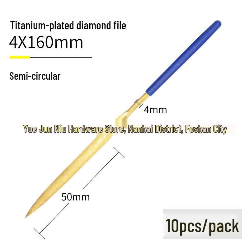 Handheld Diamond File for Aluminum Plate Removal