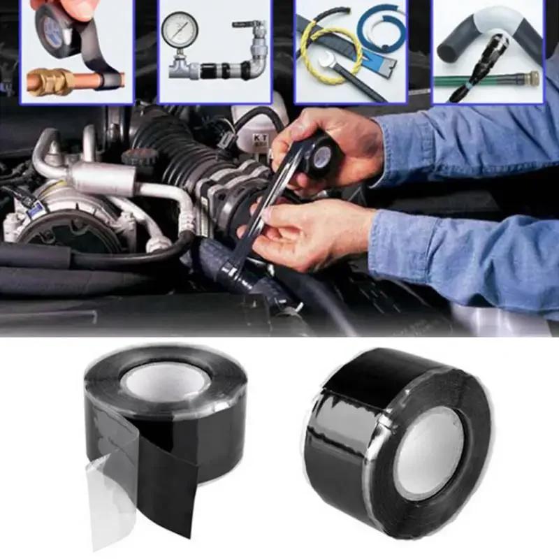 Super Strong Waterproof Tape Stop Leaks Seal Repair Tape Performance Self-fluxing Silicone Tape Adhesive Insulating Pipe Tapes