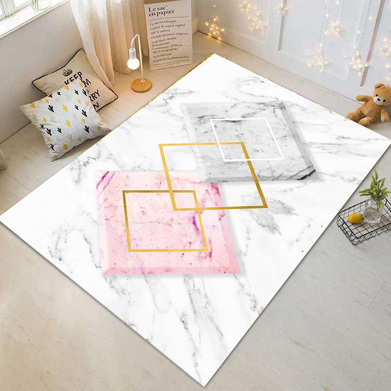 

Мраморный ковер для гостиной Геометрический Абстрактный Скандинавский Минималистичный Современный Стиль Ковер для Гостиной 80*120cm