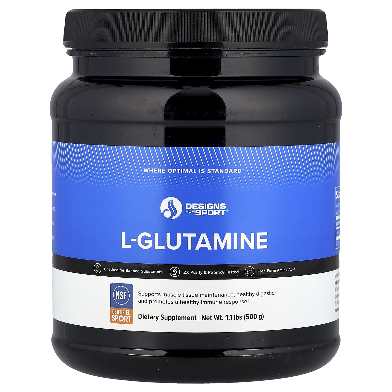 

L-Glutamine, 500G (1.1Lb)
