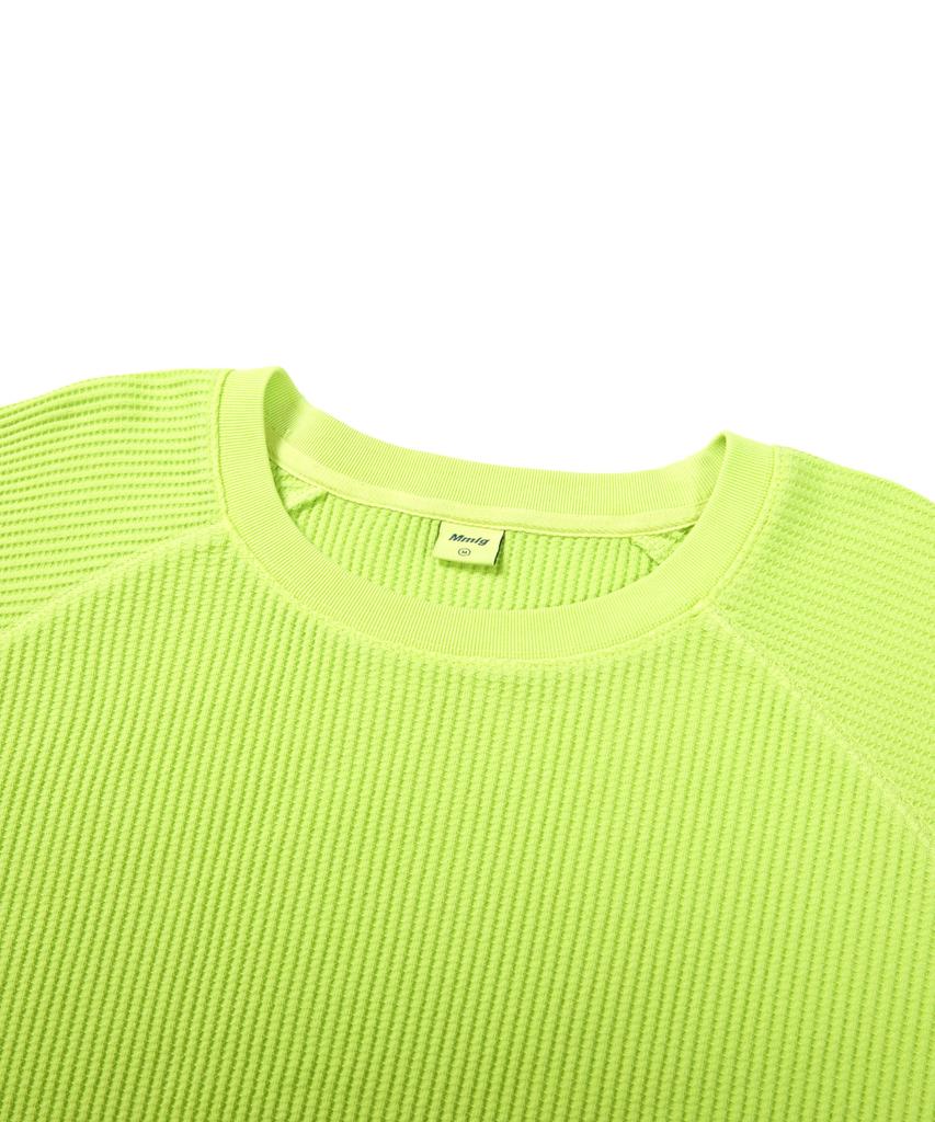MMLG Dyed Waffle Lsv-T (Lime)