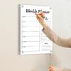 Acrylic Dry Erase Calendar Board To Do List Whiteboard for Wall Decorative