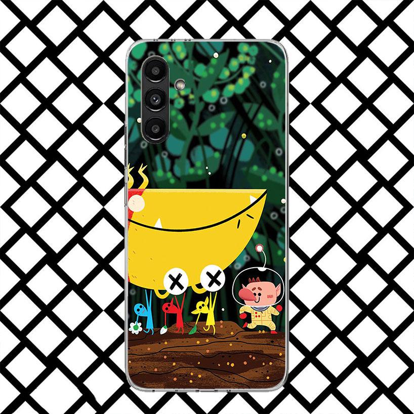Game P-PikminS 4 Phone Case for Samsung Galaxy A17 A37 A57 A16 A26 A36 A56 A15 A25 A35 A55 A14 A24 A34 A54 A13 A23 A33 A53 Galax