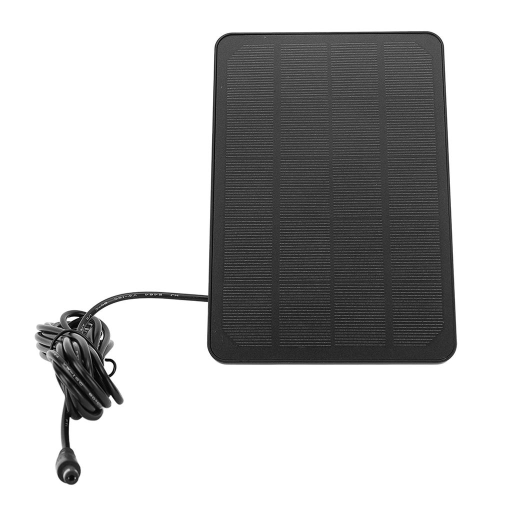 4W Solar Panel 5V Black IP65 Waterproof Solar Panels Charging Board for Fan Lights