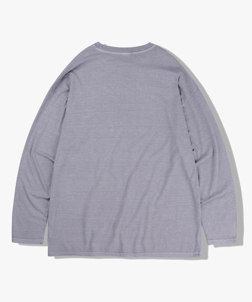 MODERMENT Grovim Pigment Oversized Long Sleeve [Gray]