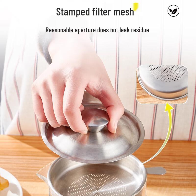 Dipuer 304 Stainless Steel Ultra-Fine Mesh Food Strainer