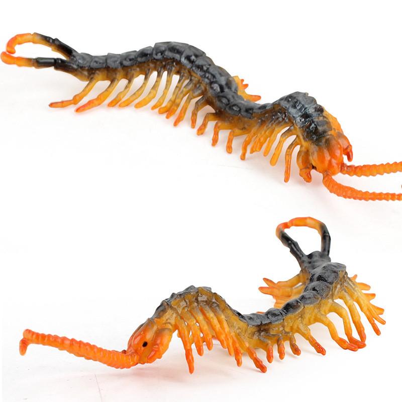 High Quality Static Centipede Figurine For Children Educational Playtime Fun