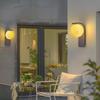 Outdoor Solar Moon Wall Lamp