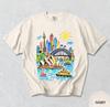 Sydney T-Shirt, Opera House Harbour Bridge Sketch, Colorful Australia Graphic Tee, Comfort Colors® Travel Souvenir Gift