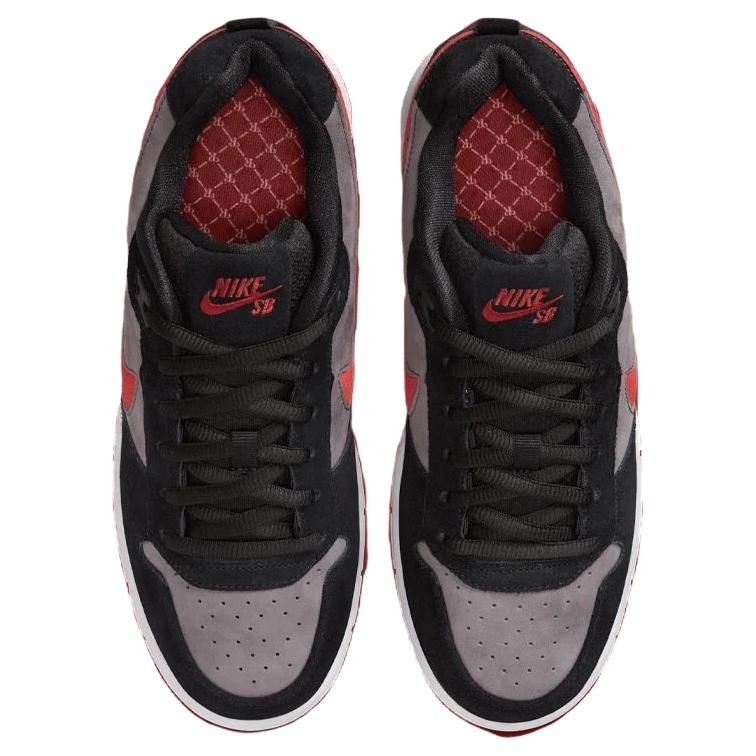 Nike Paul Rodriguez Zoom Air Low Bred Men Sneakers Black Medium-Grey University-Red IM7147-001