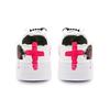 Li Ning Floating Boat Abrasion Resistant Lightweight Height Increasing Low top Skateboard Shoes Unisex Black White AGCS419-1(team888-)