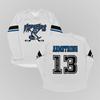 Rina Kent VIPERS HOCKEYTRIKOTS Langarm V-Ausschnitt Locker Herren T-Shirt Lässige Mode Unisex Streetwear Design Grafik-T-Shirts
