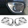 Car Front Bumper Fog Light Cover for Jeep Grand Cherokee 2011-2013 Chrome Fog Lamp CoverJADD