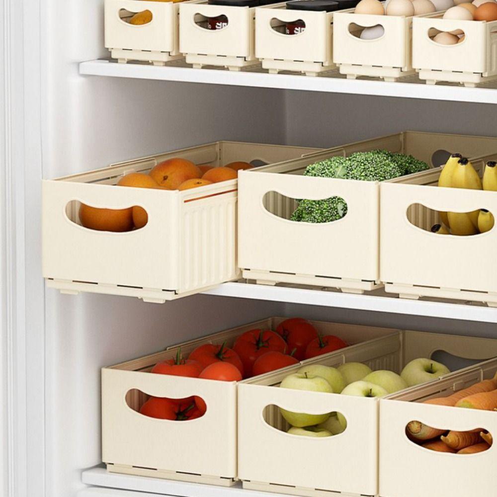 Stapelbare Erweiterbare Aufbewahrungsbox Verstellbare Schubladen-Aufbewahrungsbox Schrank-Aufbewahrungsbehälter Badezimmer