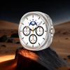 Schutzhülle aus Aluminiumlegierung für Samsung Galaxy Watch 8, Metallgehäuse, Zubehör, Hartrahmen, Metall-Schutzstoßstange für Samsung Galaxy Watch 8 (44 mm, 40 mm)