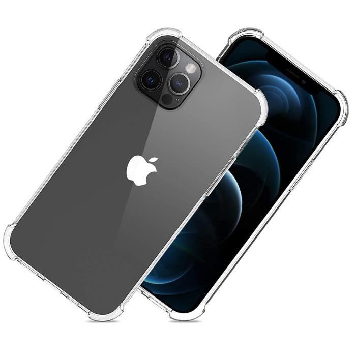 Shockproof Case - Phonillico - iPhone 13 PRO - Transparent Silicone - Ultra Slim - Flexible