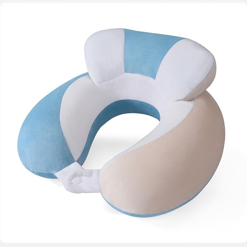 U-Shaped Neck Pillow, Specialized Neck Support Pillow for Train and Airplane Use, Neck Rest Pillow U-Shaped Cervical Spine Support Pillow