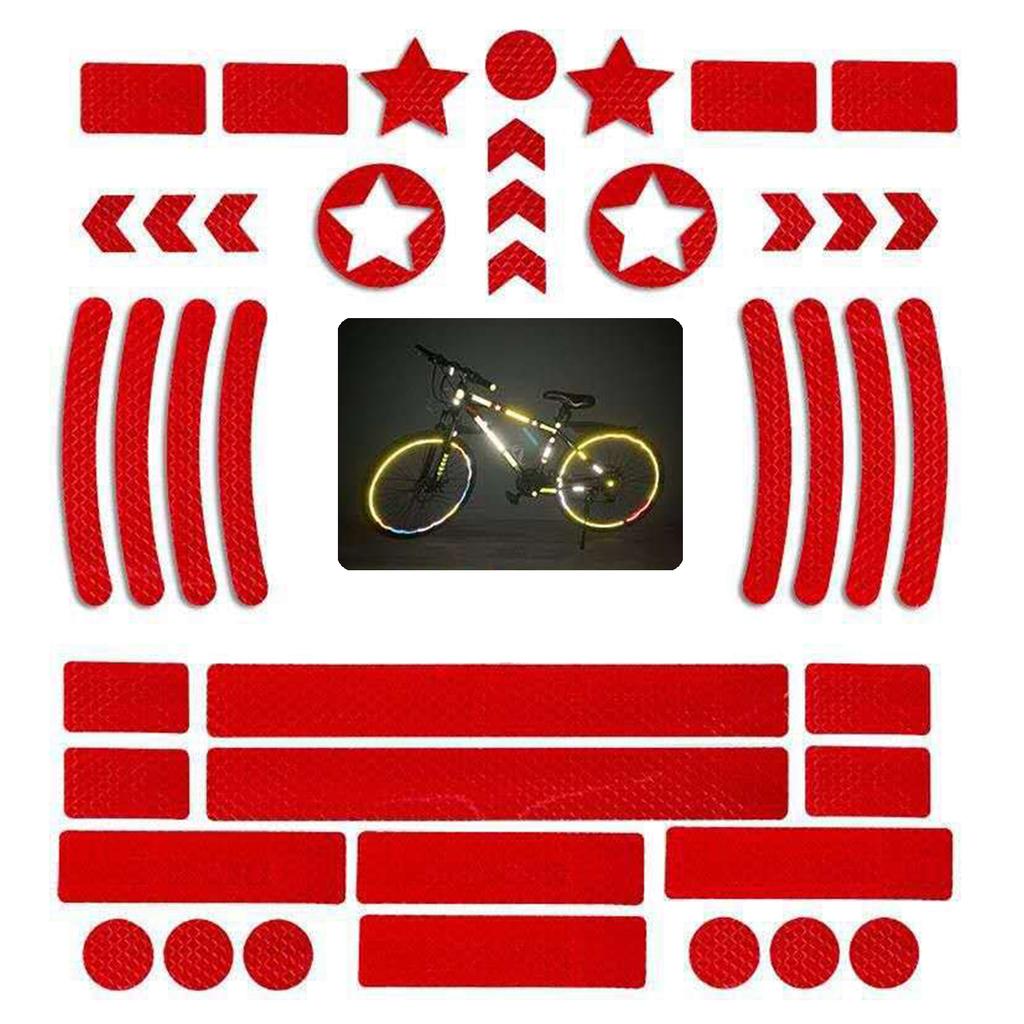 High Reflective Tape Waterproofs Car Bike Helmets Reflective Sticker Cycling Bicycles Strong Reflective Sticker