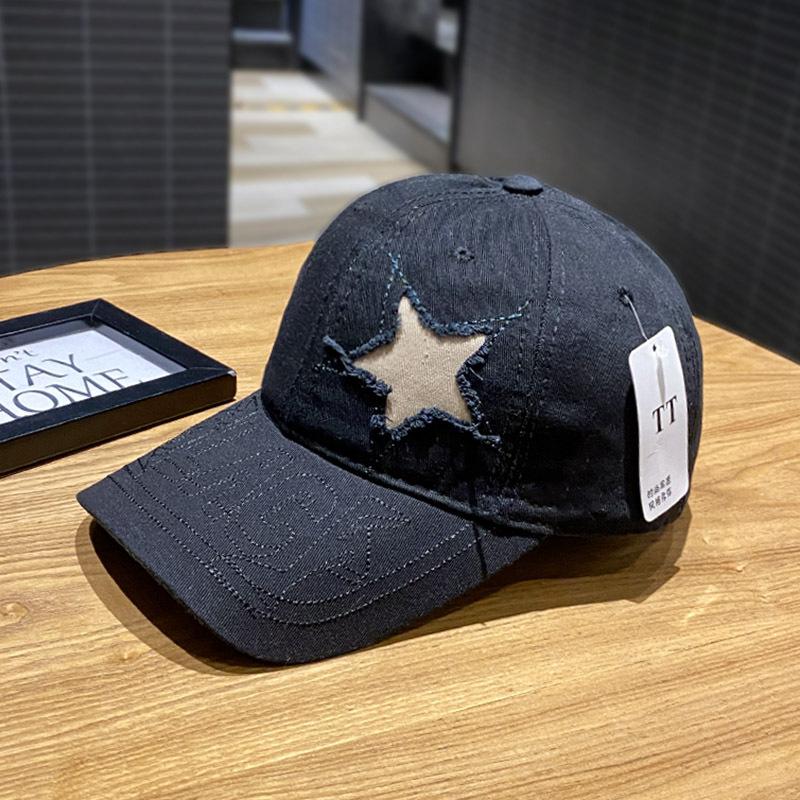 

бейсболка в стиле ретро, детская версия, универсальная кепка для лица, модная парная шляпа от солнца для мужчин Adjustable 54-59cm чёрный