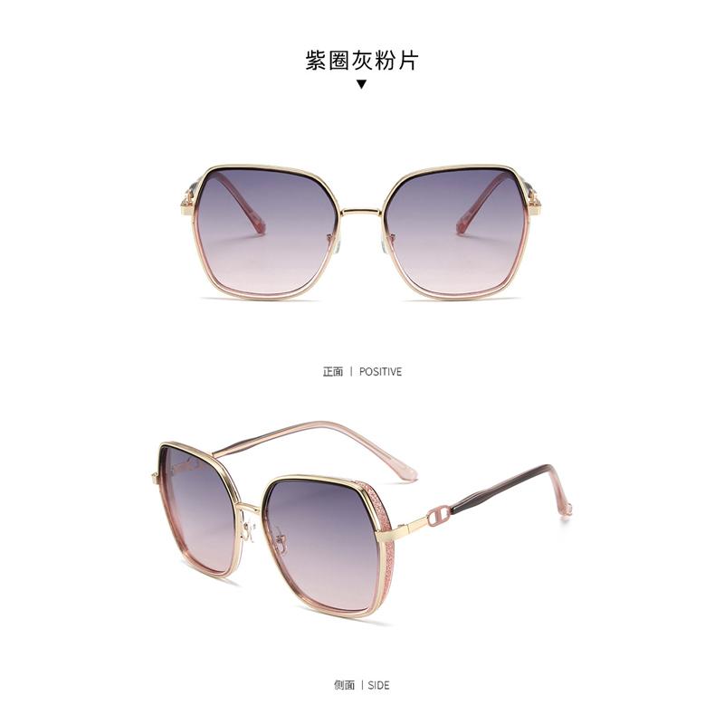 Ochelari de Soare Noi cu Rame Oversized Femei Vintage Fashion Bling Ochelari de Soare Pentru Femei Ochelari de Vedere Trend Protecție Ochelari de Exterior UV400