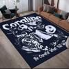 Coraline Jones Poster Flannel Printed Carpet, Home Sofa Decoration for Living Room & Bedroom, Non‑Slip Play Flannel Floor Mat for Game Room