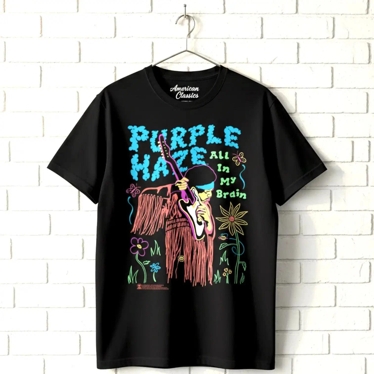 Jimi Hendrix All In My Brain Men s T-Shirt L
