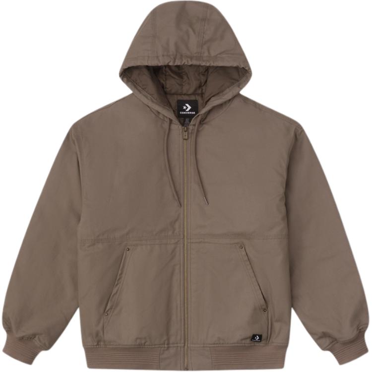 

Новая мужская пуховая куртка Converse, коричневая 10027093-A02 XL