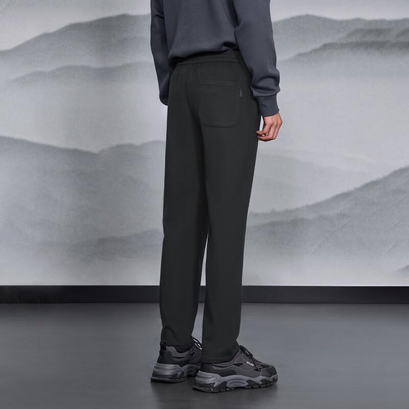 HLA Men's Fleece Lined Drawstring Casual Winter Pants