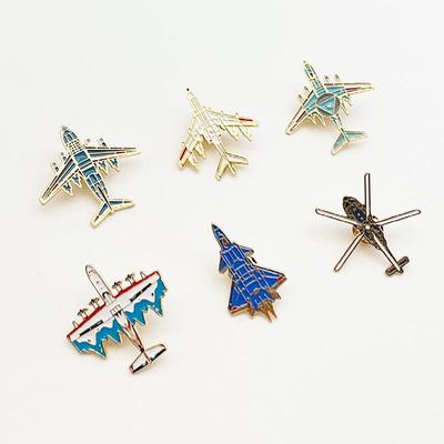 Zhuhai Airshow J-20 & H-6 Distintivo a Spilla Souvenir Decorazione per Zaino per Appassionati Militari