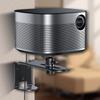 Adjustable 360 Rotating Projector Wall Mount Bracket 90° Tilt Heavy Duty Metal Ceiling Stand for Home Theater Office