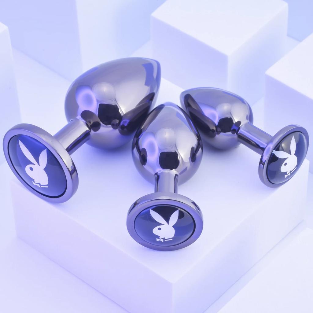 Playboy Pleasure - Set of 3 Pleasure anal plugs - 3 pieces