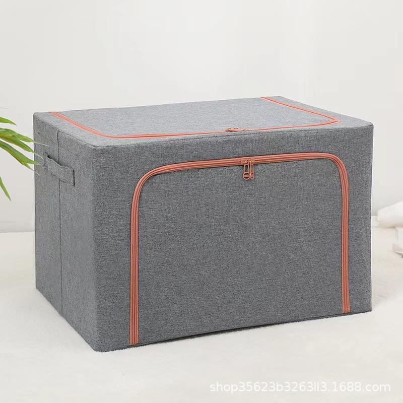 

Ящик для хранения тканей, складная сумка для одежды, отделка белья, органайзер для багажника автомобиля, шкаф для игрушек, домик для домашних животных 24L