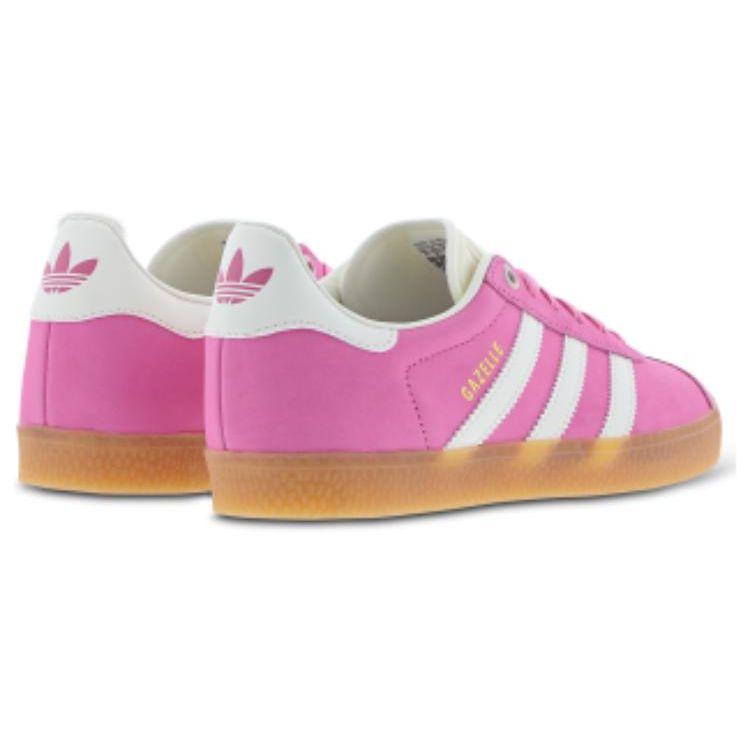adidas Scarpe da ginnastica per bambini Gazelle J Pink Fusion Gum Ivory Gum-3 ID1107