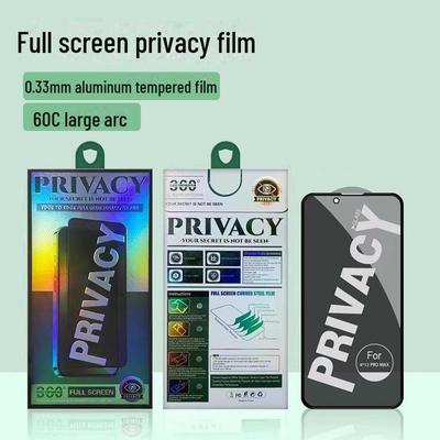 Tempered Anti-Peep Screen Protector for iPhone 11-14 Pro/Max